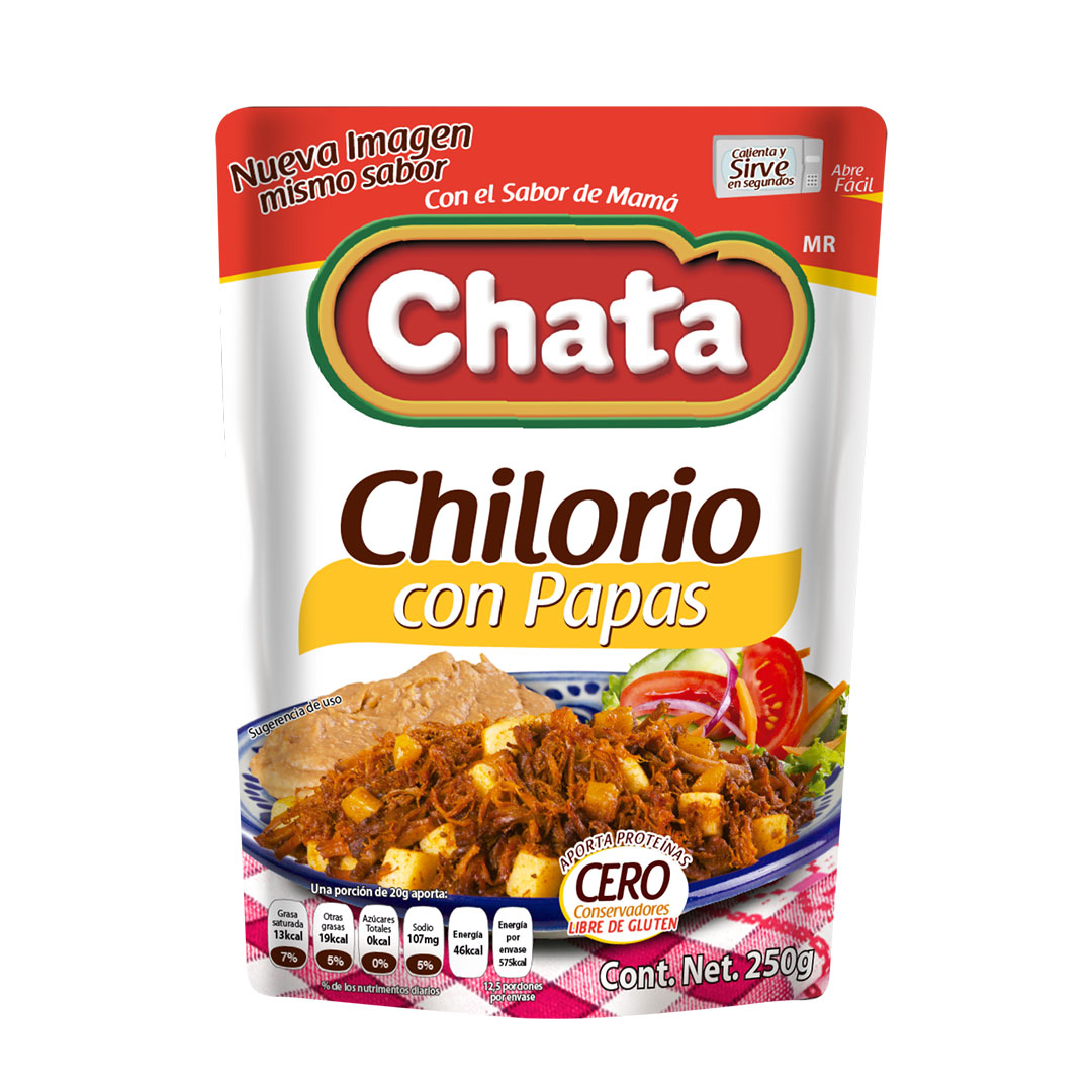 Chilorio con papas 250g