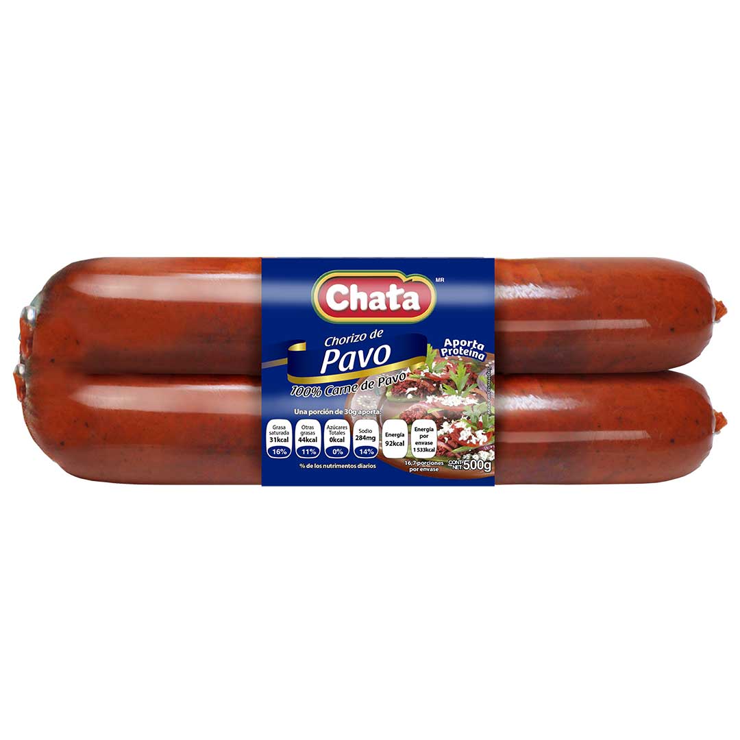 Chorizo de Pavo 500g