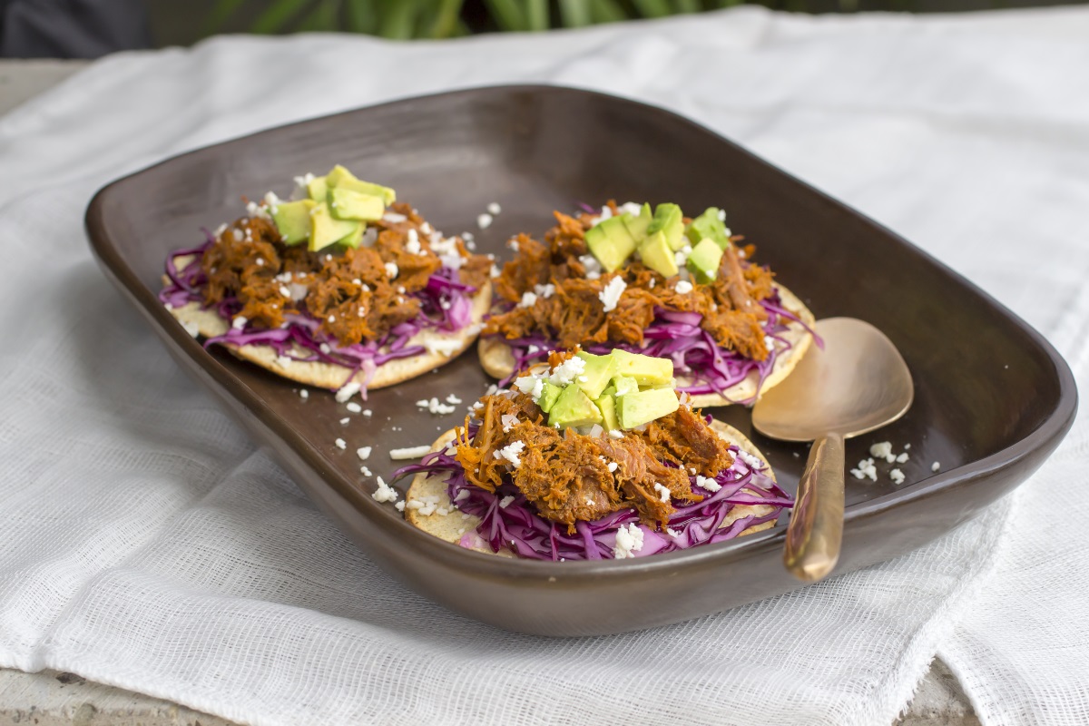 Tostadas de Chilorio de Pavo CHATA<i class='fa fa-registered registered3'></i> 